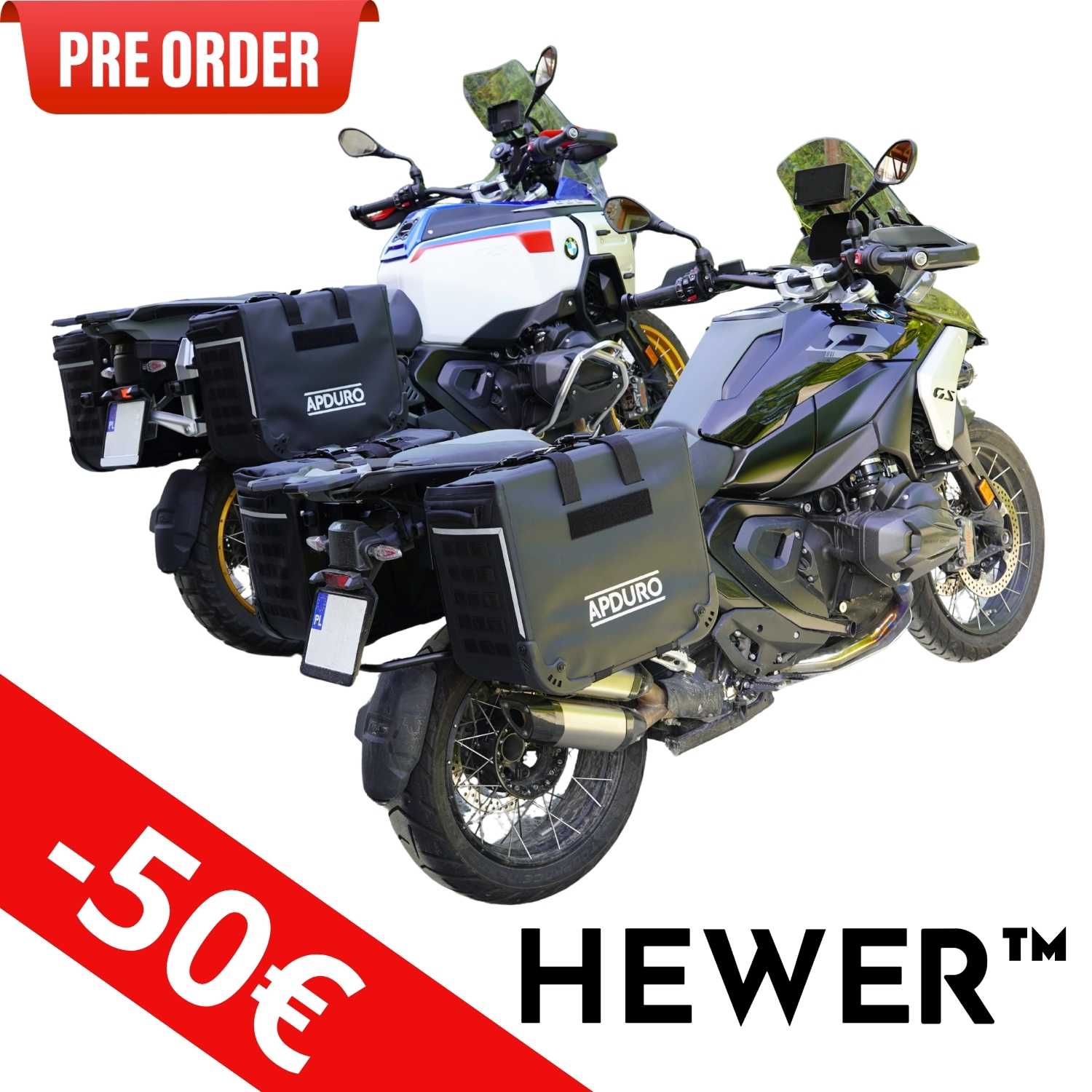 APDURO HEWER™ Semi-Rigid Bags - PREORDER