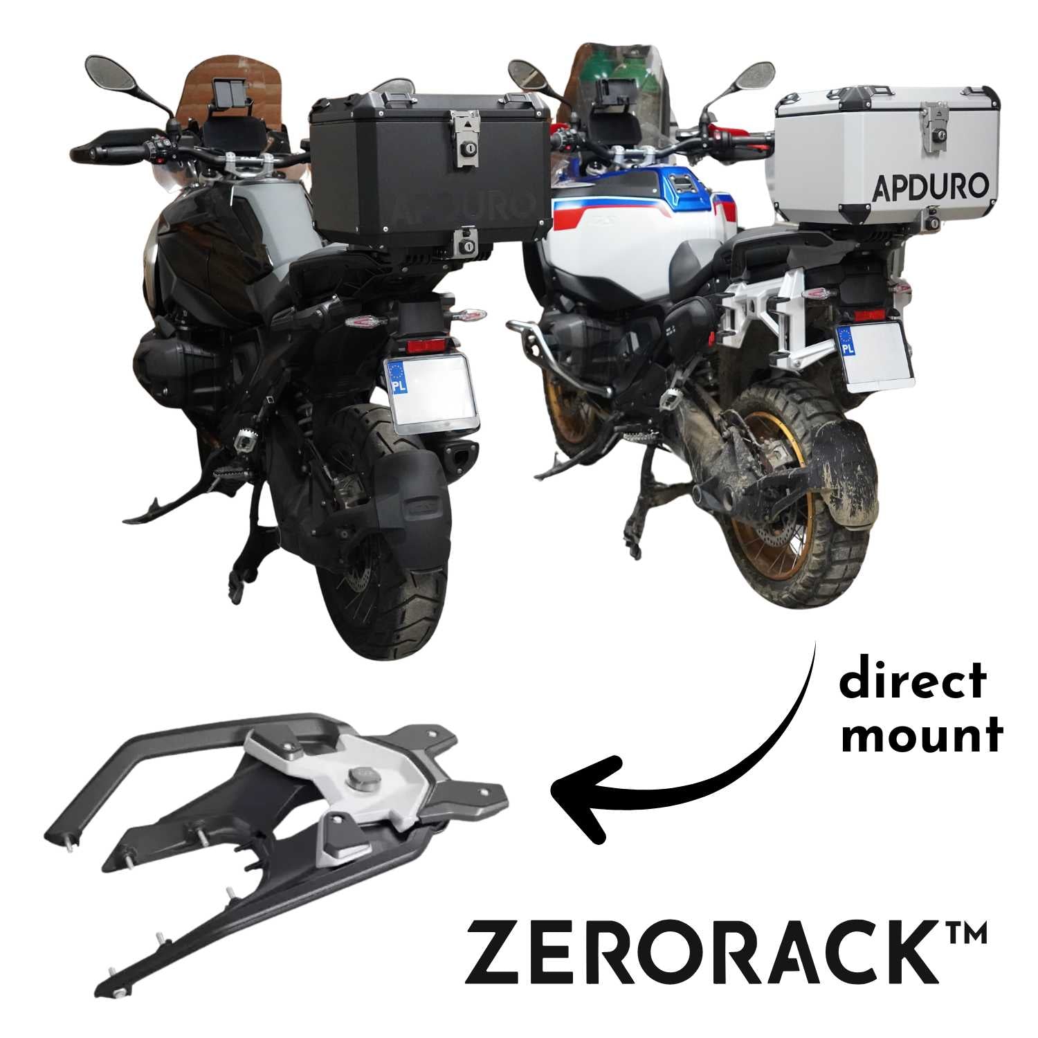 APDURO ZERORACK™  Topcase