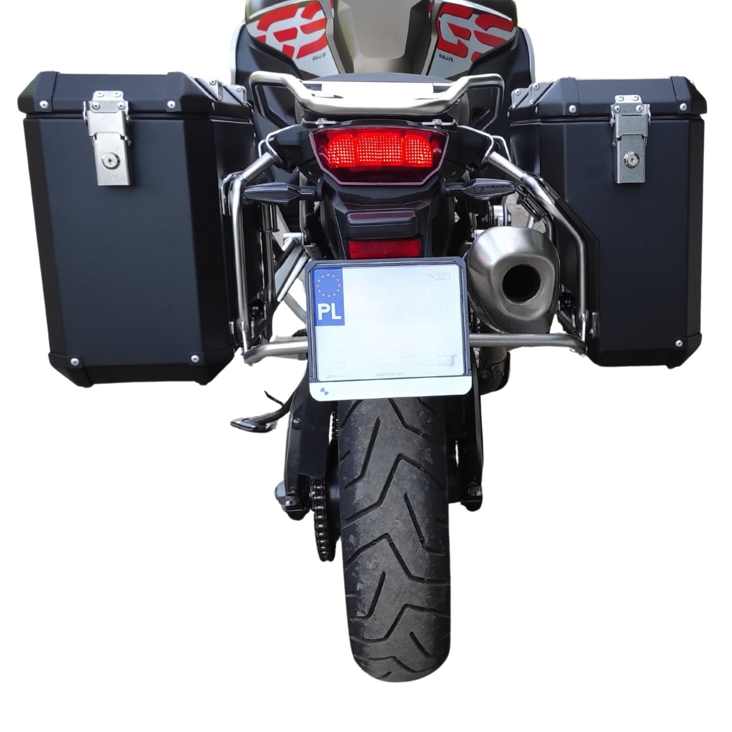 Side pannier system BMW F 850 GS (18-) for ADV rack.
