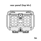 APDURO MOLLE Panel for Topcase - Modular Luggage Attachment System